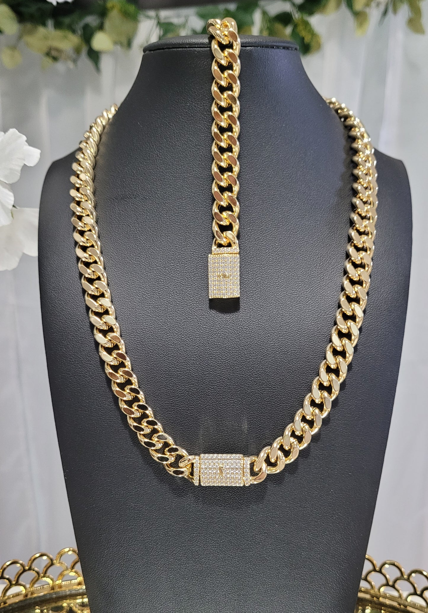 14k Gold Plated Monaco Set